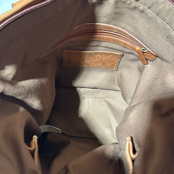 Coldwater Creek Leather Tote - Picture 12 of 16